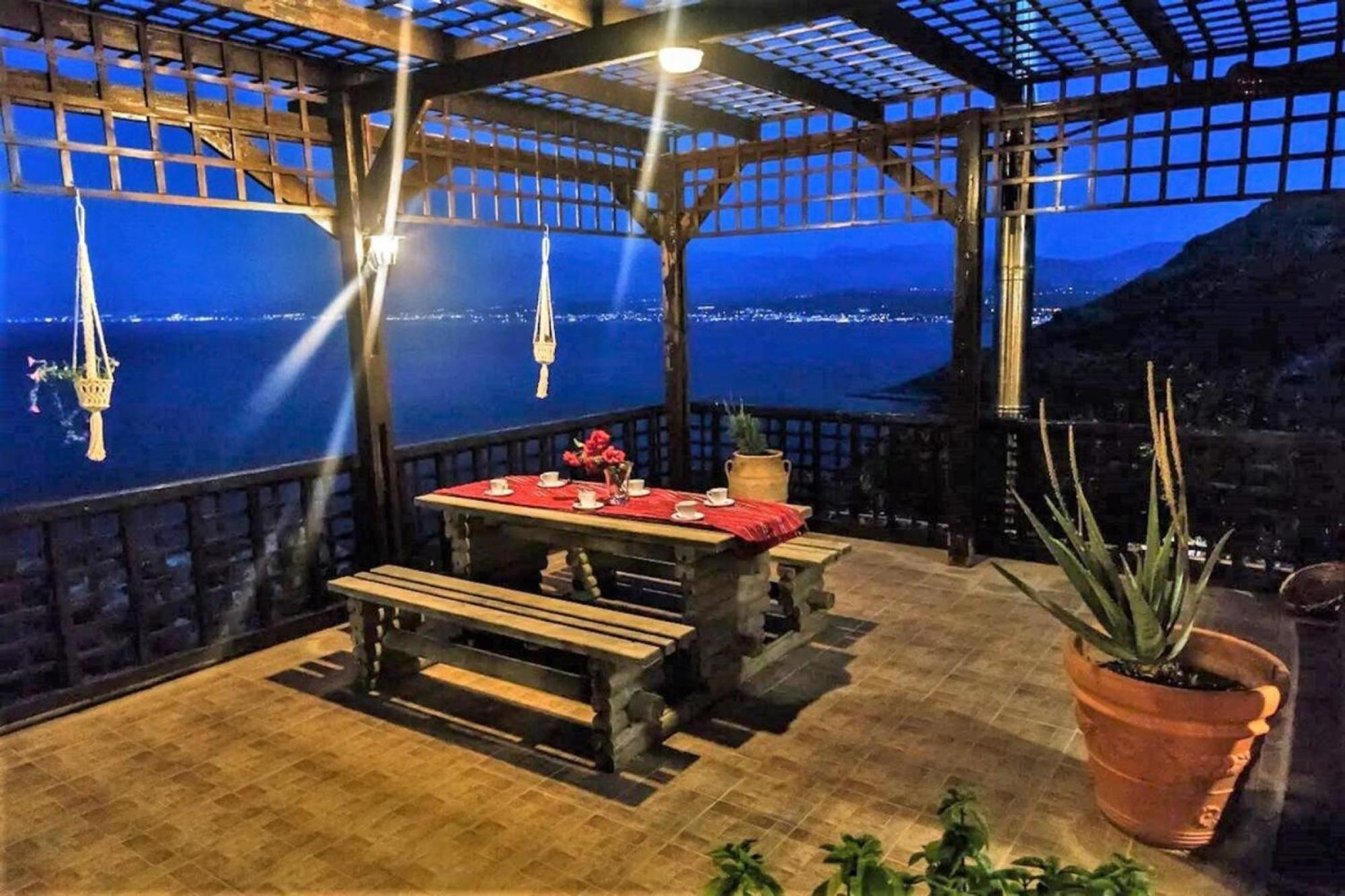 Villa Akrolithos With Private Pool Ханья Экстерьер фото